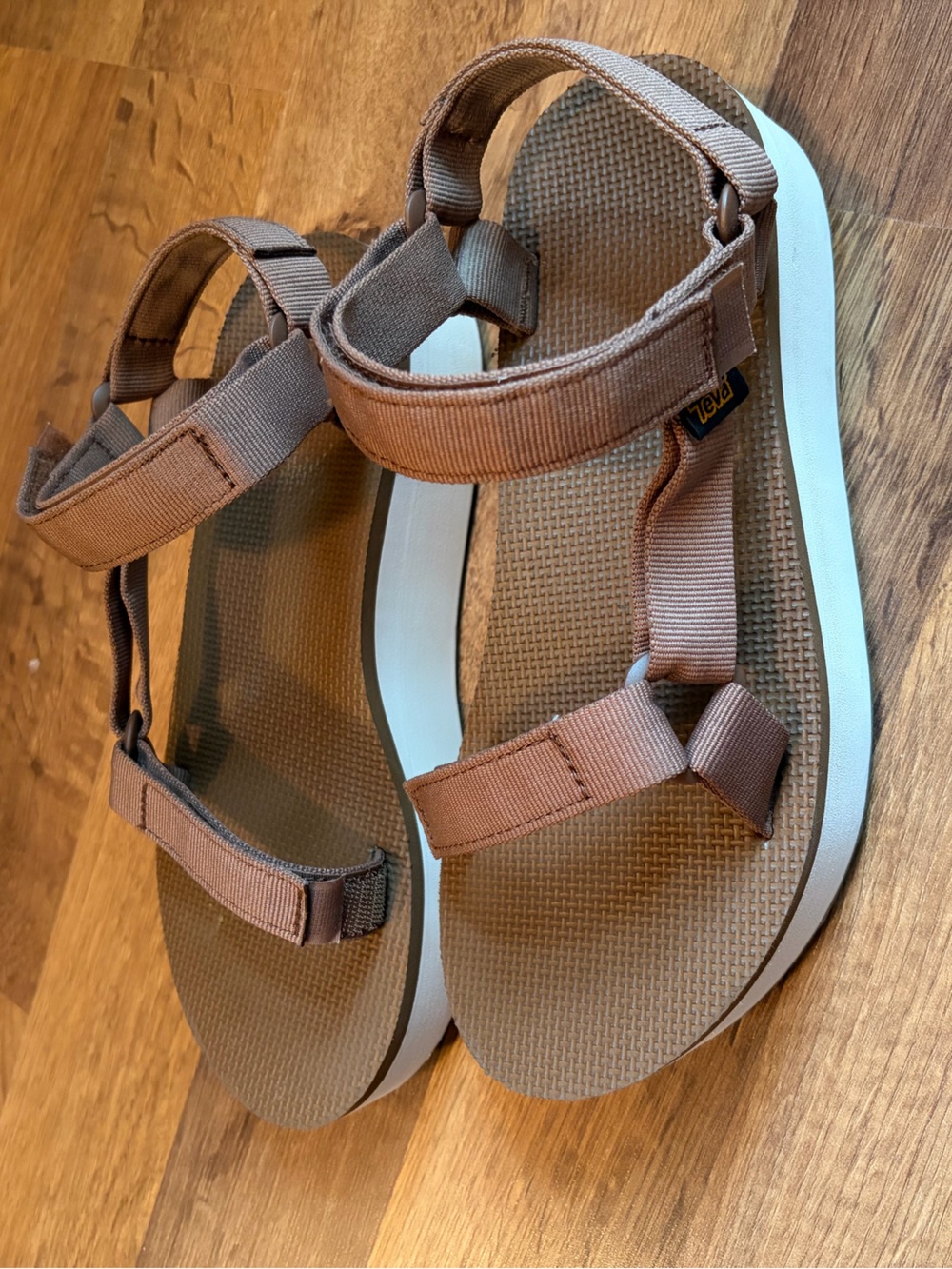 Teva Women's Tan Strappy Sport Sandals